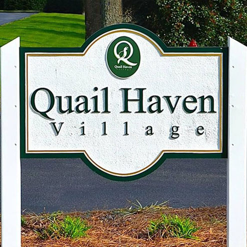 Quail Haven Sign