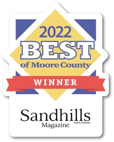 Best Assisted Living in Moore County by the readers of Sandhills Magazine logo