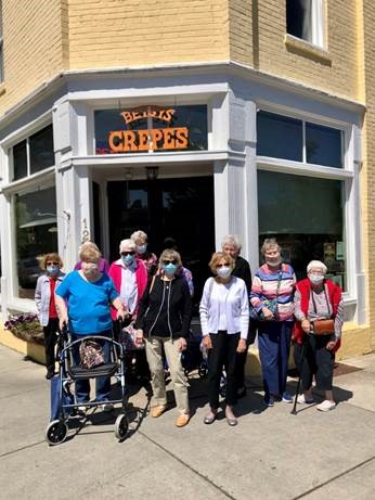 Betsey's Crepes Outing